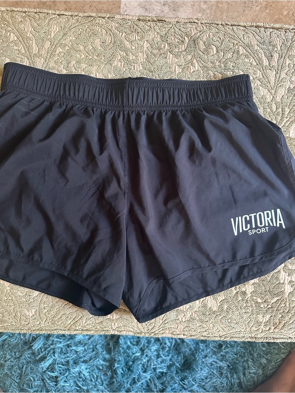 Victoria’s Secret Women's Black Athletic Shorts — Lightweight Training Shorts